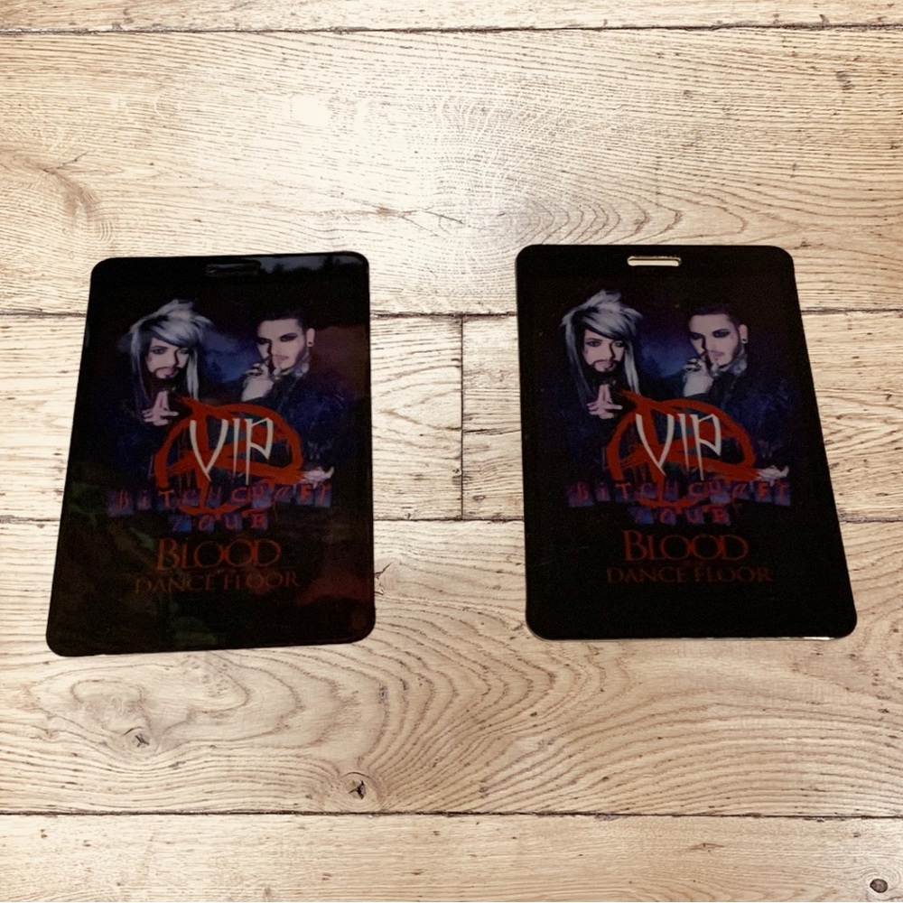 BOTDF Blood On The Dance Floor Betchcraft Halloween Tour Pass Rare Scene Emo